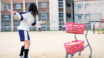 ソフトテニス部イメージ